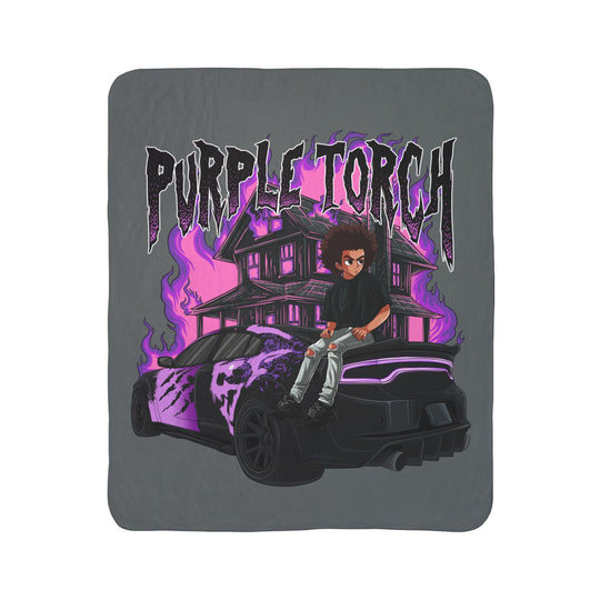 Purple Torch Blanket