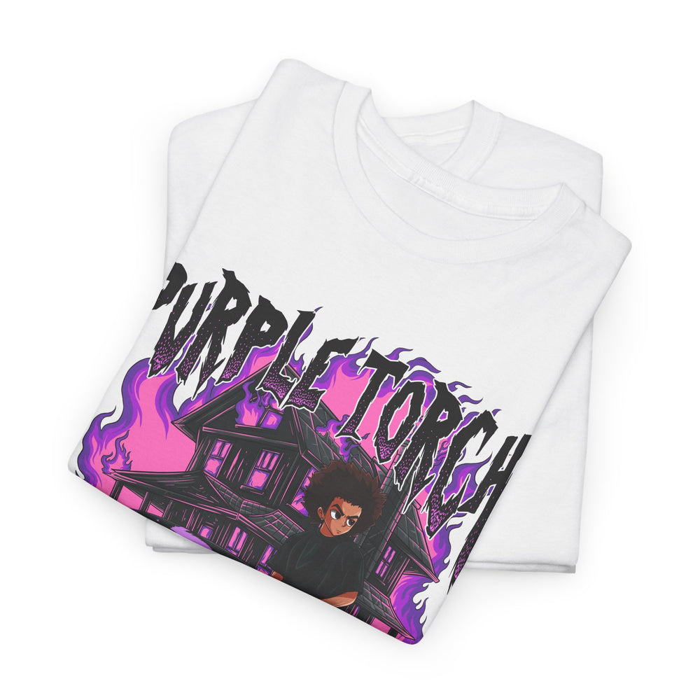 Purple Torch Halloween Tee