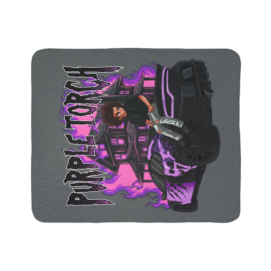 Purple Torch Blanket