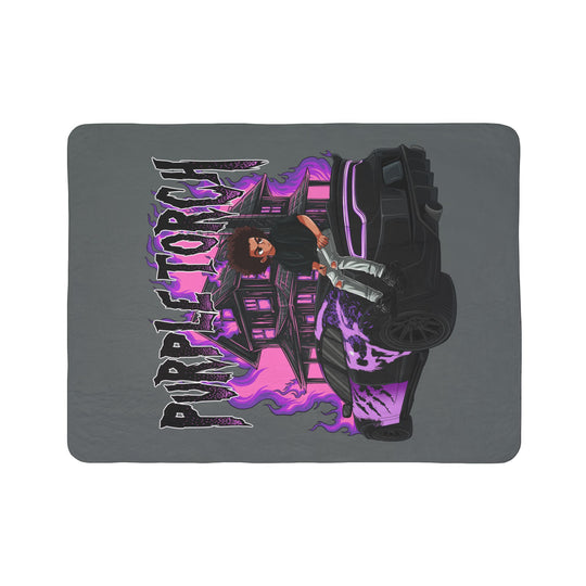Purple Torch Blanket