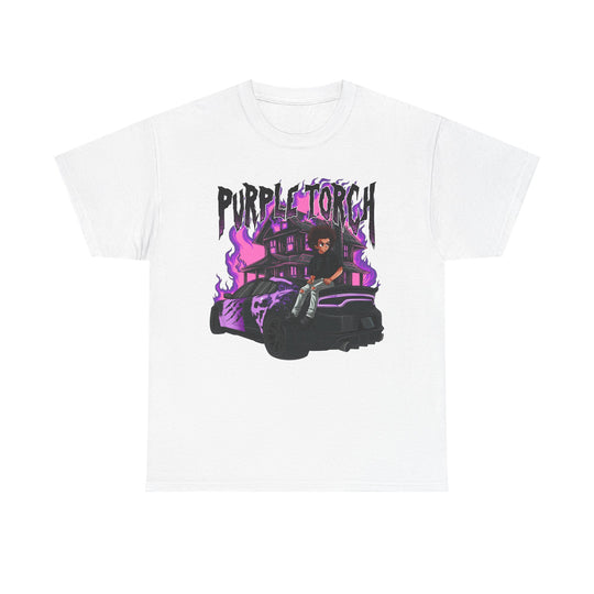 Purple Torch Halloween Tee