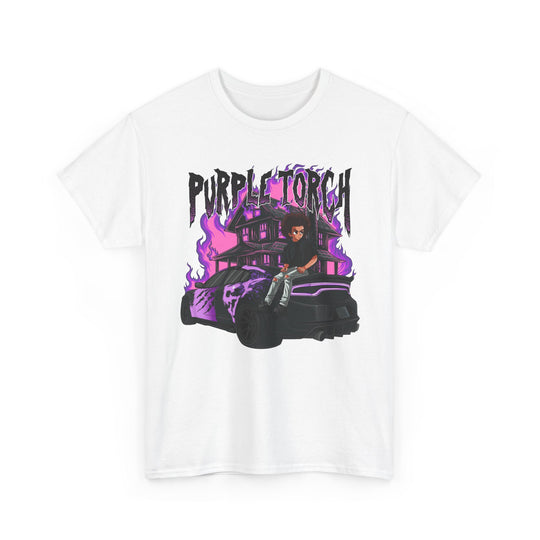 Purple Torch Halloween Tee